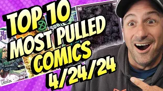 Top 10 Pulled Most Comic Books 4/24/24 The Mighty Have Fallen!