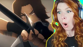 how did I miss this? 🏹 TOMB RAIDER ANIMATED SERIES TRAILER REACTION