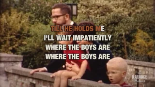 Where The Boys Are : Connie Francis | Karaoke with Lyrics