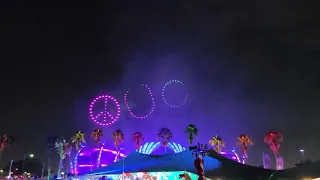 edc drones - edc orlando 2021 night 1 - kinetic field stage