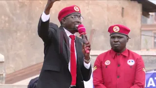 NUP president,  Kyagulanyi stresses the need for unity