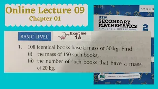 Maths | Class 7th | Lecture 9 | Direct and Indirect Proportions | New Secondary Mathematics | OXFORD