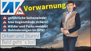 ACHTUNG ORKAN! Es geht los: Erste Sturmwarnungen sind aktiv! Sturm-Serie könnte tagelang anhalten!