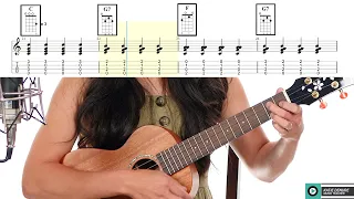 C, G7, F - Beginner Ukulele Play Along Chord Drills