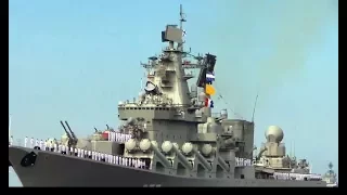 Saint Petersburg Russia  July 30, 2017  "Russia Celebrates Navy Day with Eng Dub"