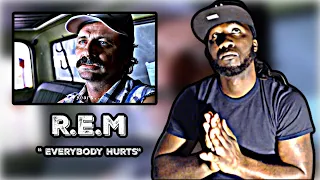 WHO IS THE MAN SINGING?! FIRST TIME HEARING! R.E.M. - Everybody Hurts (Official Music Video)REACTION