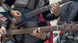 Megadeth- Wake up dead (guitar,bass cover)