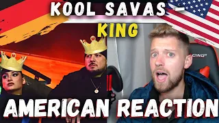 AMERICAN REACTS to GERMAN RAP! Kool Savas - King (feat. Alies) (prod. Troublemakerz)