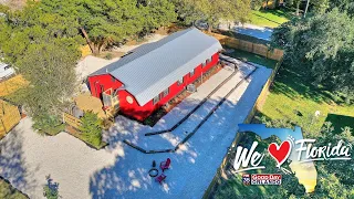 Train House: Florida vacation home made out of old train cars