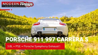 Porsche 911 997 Carrera S / 3.8L + PSE = Porsche Symphony Exhaust !