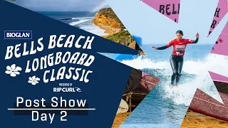 Eliminations Dealt While Title Hopefuls Deliver - Post Show Bioglan Bells Beach Longboard Classic