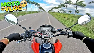 🔥 PRIMEIRO MOTOVLOG DE BROS 160 DE VIAGEM !!  | São Gonçalo do Amarante