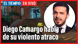 Comediante Diego Camargo habla del violento atraco del que fue víctima anoche | El Tiempo