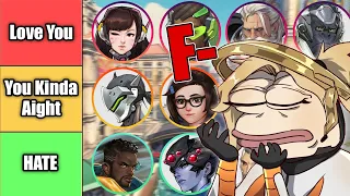 Ranking How Much I HATE You Based Off Your Overwatch 2 Main (Tier List)