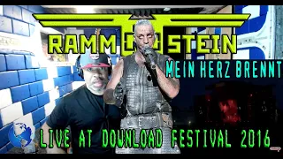 Rammstein   Mein Herz brennt Live at Download Festival UK 2016 - Producer Reaction