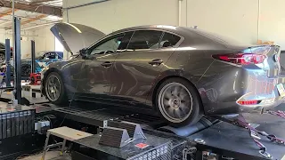 Mazda 3 Turbo Dyno Runs, DRtuned OEM+ validation runs