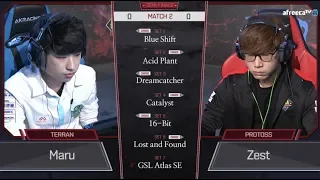 [2018 GSL Season 3] Code S Ro.4 Day2 Match1 Maru vs Zest