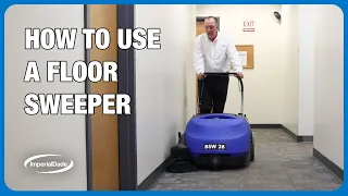 How to Use a Floor Sweeper