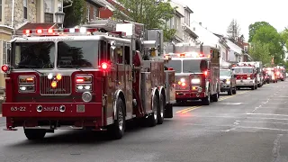 Kutztown Fire Company 2024 Double Housing Fire Truck Parade