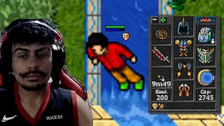 Isso que acontece quando eu chego na hunt da guild dominante no TIBIA | bigodezerah highlights #24