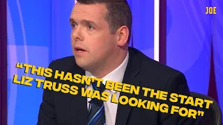 Question Time audience laughs in Scottish Tory leader's face