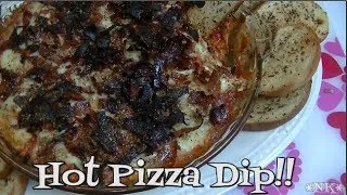 Hot Pizza Dip!!  Noreen's Kitchen