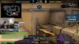 s1mple   "smooya you're a f*kcing bot" during an FPL match [ROFL]