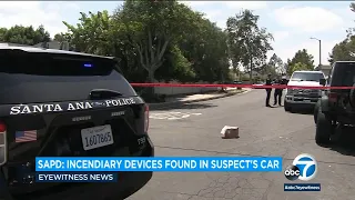 Kids struck by car near OC elementary school; incendiary device found inside suspect's car | ABC7