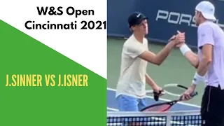 Jannik Sinner vs John Isner Highlights & Interview