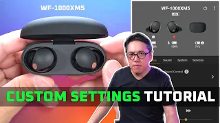 Sony WF-1000XM5 Best Custom Settings [TUTORIAL]