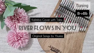 River Flows in You - Yiruma Kalimba Cover with Tabs Instrumental