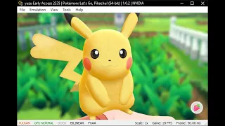 Pokémon: Let's Go, Pikachu! (Yuzu EA 2335) | i3 2120/4GB RAM/GT 1030