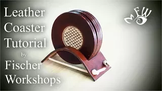 Leather Coaster Tutorial by Fischer Workshops Full HD