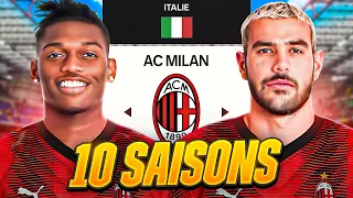 10 SAISONS AVEC L'AC MILAN !