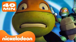 Tartarugas Ninja | 40 Minutos de Batalhas, Brincadeiras e Muito Mais do Michelangelo! | Nickelodeon