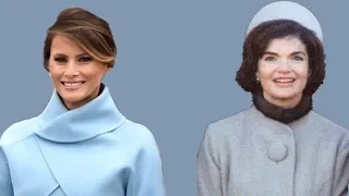 Melania Trump taking on a Jackie Kennedy-like style