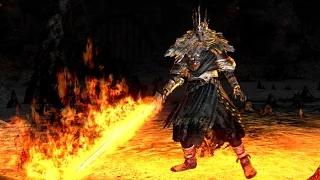 Dark Souls: Gwyn, Lord of Cinder Final Boss Fight and Ending (4K 60fps)