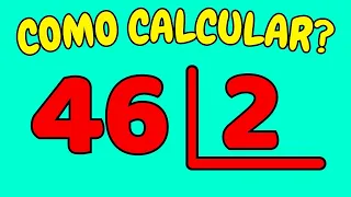 COMO CALCULAR 46 DIVIDIDO POR 2?| Dividir 46 por 2