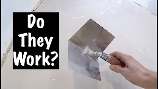 HOW TO USE A CORNER TROWEL