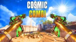 FINALLY TRYING THE COSMIC CAMO! (First Gameplay & Funny Moments With New BO3 Camo) - MatMicMar
