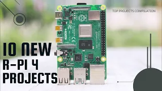 10 Amazing Raspberry Pi 4 Projects!