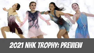 2021 NHK Trophy: Preview (Kaori Sakamoto, Daria Usacheva, Young You, Alysa Liu, Eunsoo Lim)