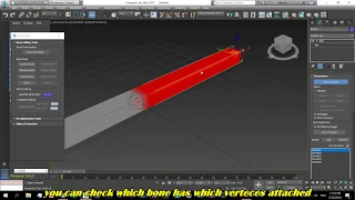 3ds max | Attaching object to Bones | Beginner tutorial