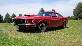 Best Boss ! 1969 Ford 429 Mustang with Exact Kar Kraft Factory Specs My Car Story with Lou Costabile