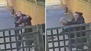 Pregnant woman attacked in Stamford Hill by man on the street | CCTV