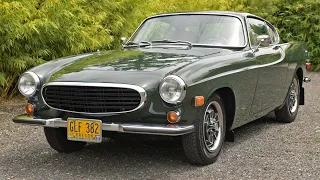 1970 Volvo 1800E - Cold start and driving video