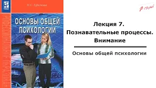 Основы общей психологии. Лекция 7. Познавательные процессы. Внимание.