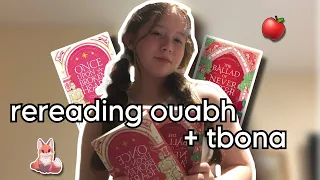 re-reading ouabh & tbona! | spoiler free reading vlog