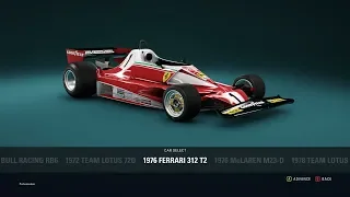 F1 2018 - 1976 Ferrari 312 T2 at British Short GP