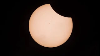 2017 August 21st  Solar Eclipse from Seattle Time-lapse / シアトルからの日食